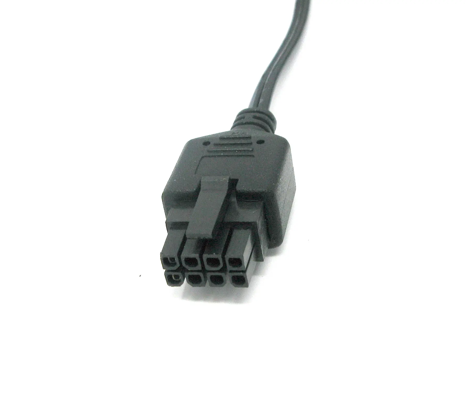 GlobTek offre des versions surmoulées de Molex 43025-0800 Micro-Fit 3.0 (8) boîtier de connecteur de circuit Micro-Fit 3.0, double rangée, 8 circuits, UL 94V-0, faible teneur en halogène, noir pour divers types de câbles et d'applications, MOL8 / C0677
