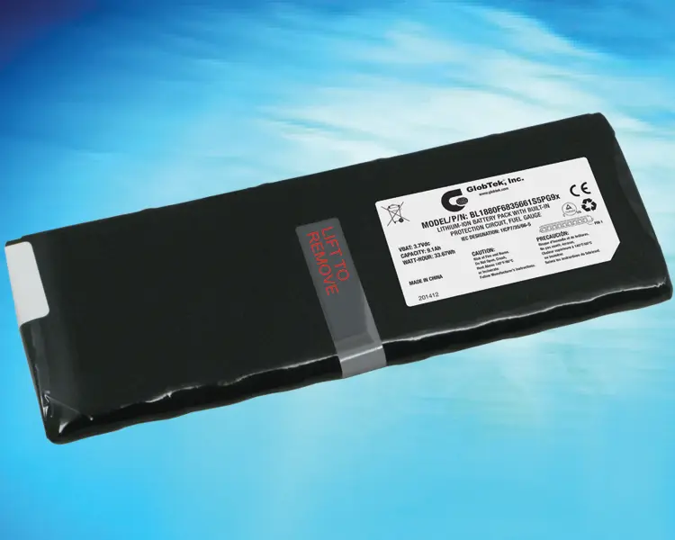La batterie au lithium-polymère certifiée IEC62133 (Li-Po) 3,7V, 9400mAh comporte la capacité élevée et connecteur intégré !
