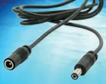 Câble/cordon d'extension de prise d'alimentation 5,5 x 2,5, 5,5 x 2,1, ou conversion du diamètre intérieur 2,5 mm à 2,1 mm ou vice versa