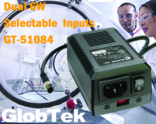 Fournissant une solution pour l'instrumentation et d'autres applications sensibles, l'alimentation électrique GT-51084-12N12 linéaire de GlobTek fournit une tension de sortie de ±12Vdc à 0.25 A avec... Fournissant une solution pour l'instrumentation et d'autres applications sensibles, l'alimentation électrique GT-51084-12N12 linéaire de GlobTek fournit une tension de sortie de ±12Vdc à 0.25 A avec...