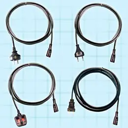 2 conducteurs CEI 320/C7 internationale Cordon d'alimentation détachable. Ces cordons sont approuvés à l'agence de sécurité internationale exigences. Conçoit GlobTek sont disponibles en différentes... 2 conducteurs CEI 320/C7 internationale Cordon d'alimentation détachable. Ces cordons sont approuvés à l'agence de sécurité internationale exigences. Conçoit GlobTek sont disponibles en différentes...