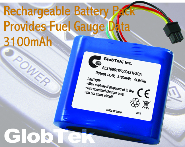 Le pack de batterie rechargeable fournit des données de mesure du niveau d'énergie